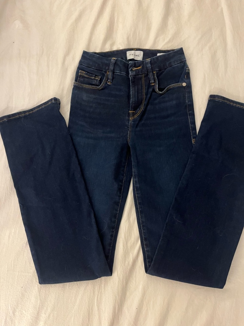 Frame Le Mini Boot Dark Denim Jeans 25x32